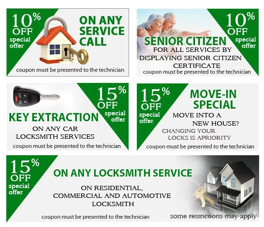Garland Locksmith Service Garland, TX 972-512-6345 - coupon4-set-five